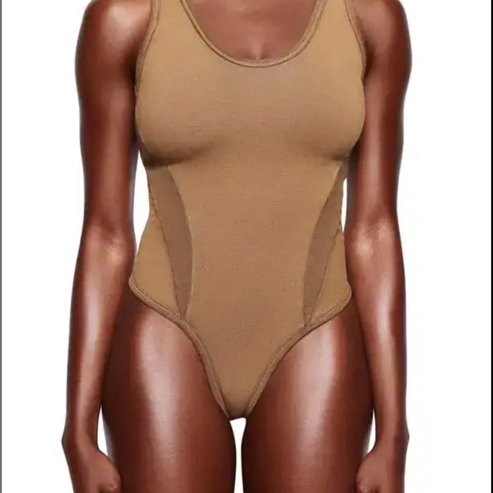 SKIMS Tan Bodysuit